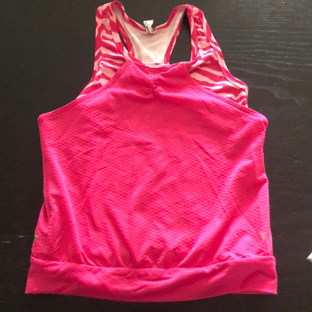 Double layer tank top